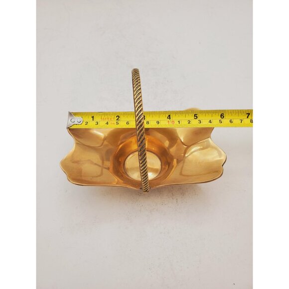 Vintage 1950s / BRASS SOAP DISH / Solid Brass Soap Holder Soap Dispenser Vintage - Picture 7 of 10